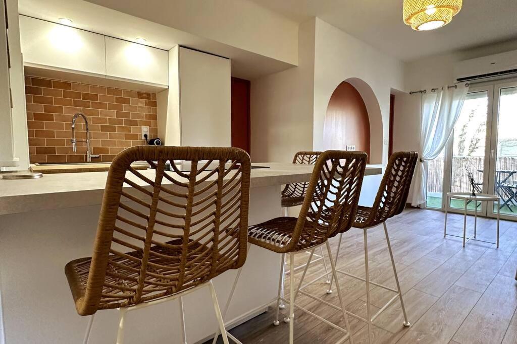 Chez Joan, Apt De Standing, 4 Prs, A 300M Des Plages Antibes Esterno foto